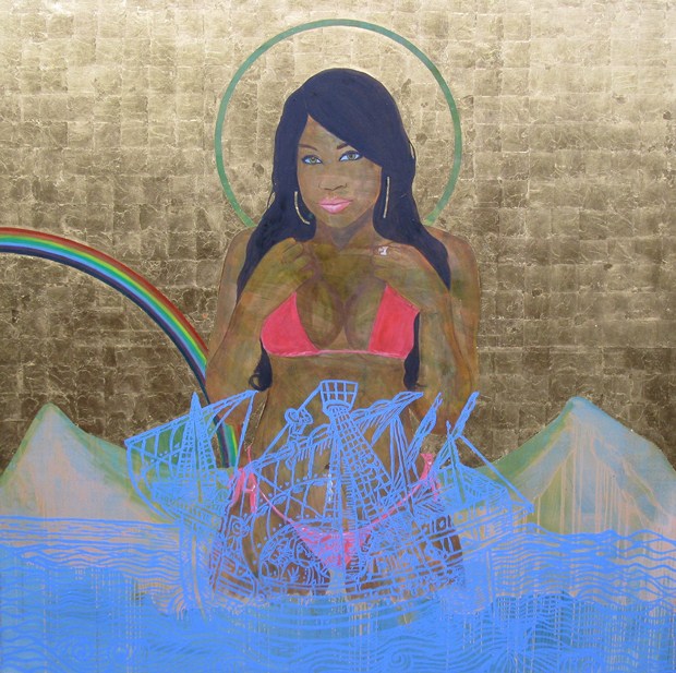 blackmadonnawithrainbow (Copier)