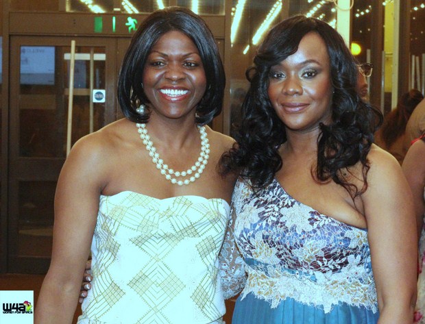 Dionne Rose (Michelle Obama loolalike) and Tola Onigbanjo (Founder) (Copier)