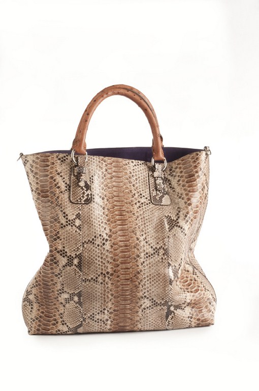 Sac Berti Python PM 37x35cm - GM 42x40cm -personnalisable, choix des poignées et de la poche intérieur_5_ (Copier)
