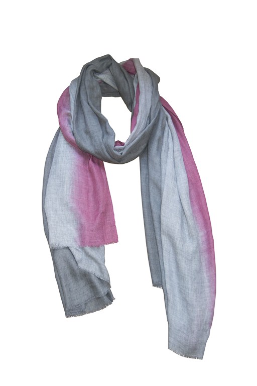 echarpe tie an dy gris et rouge (Copier)