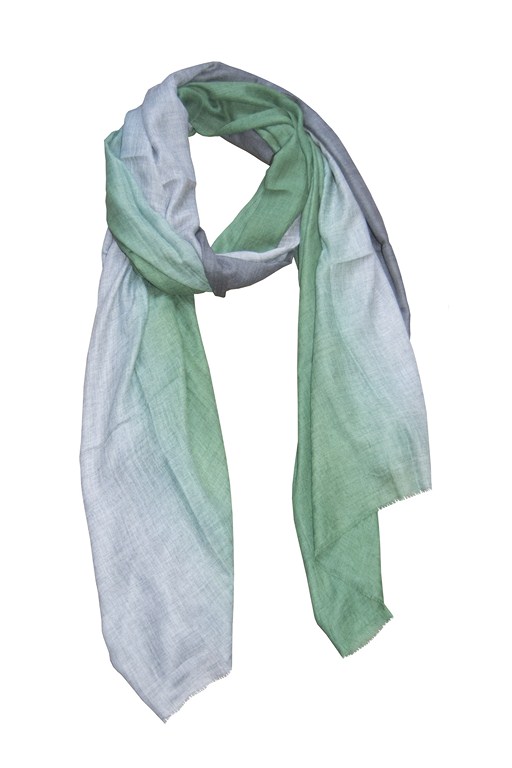 echarpe tie an dy gris et vert (Copier)