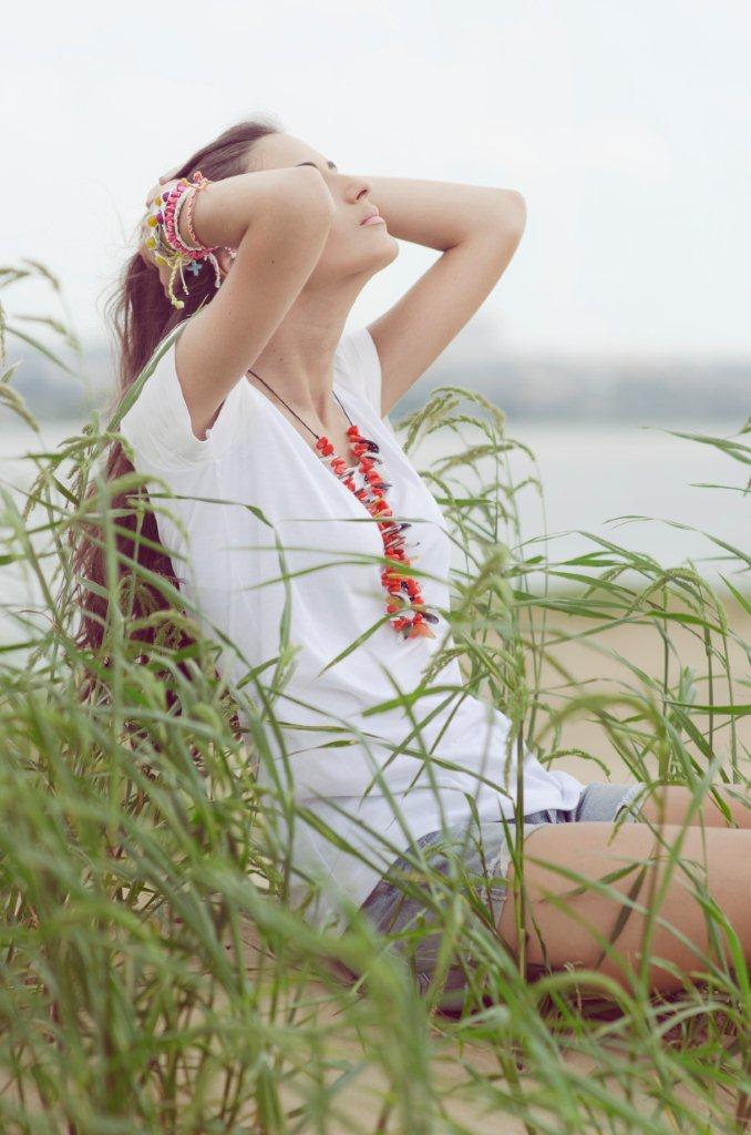 remera mangas con alforzas