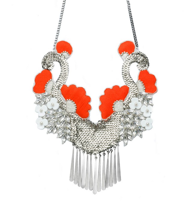 CollierDaisyCoquelicotcontraste (Copier)