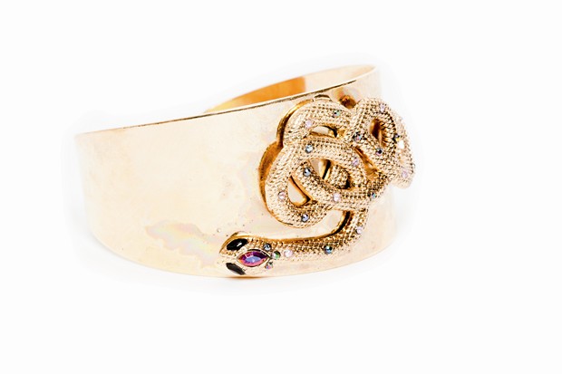 17120 serpent bangle gold-2 (Copier)