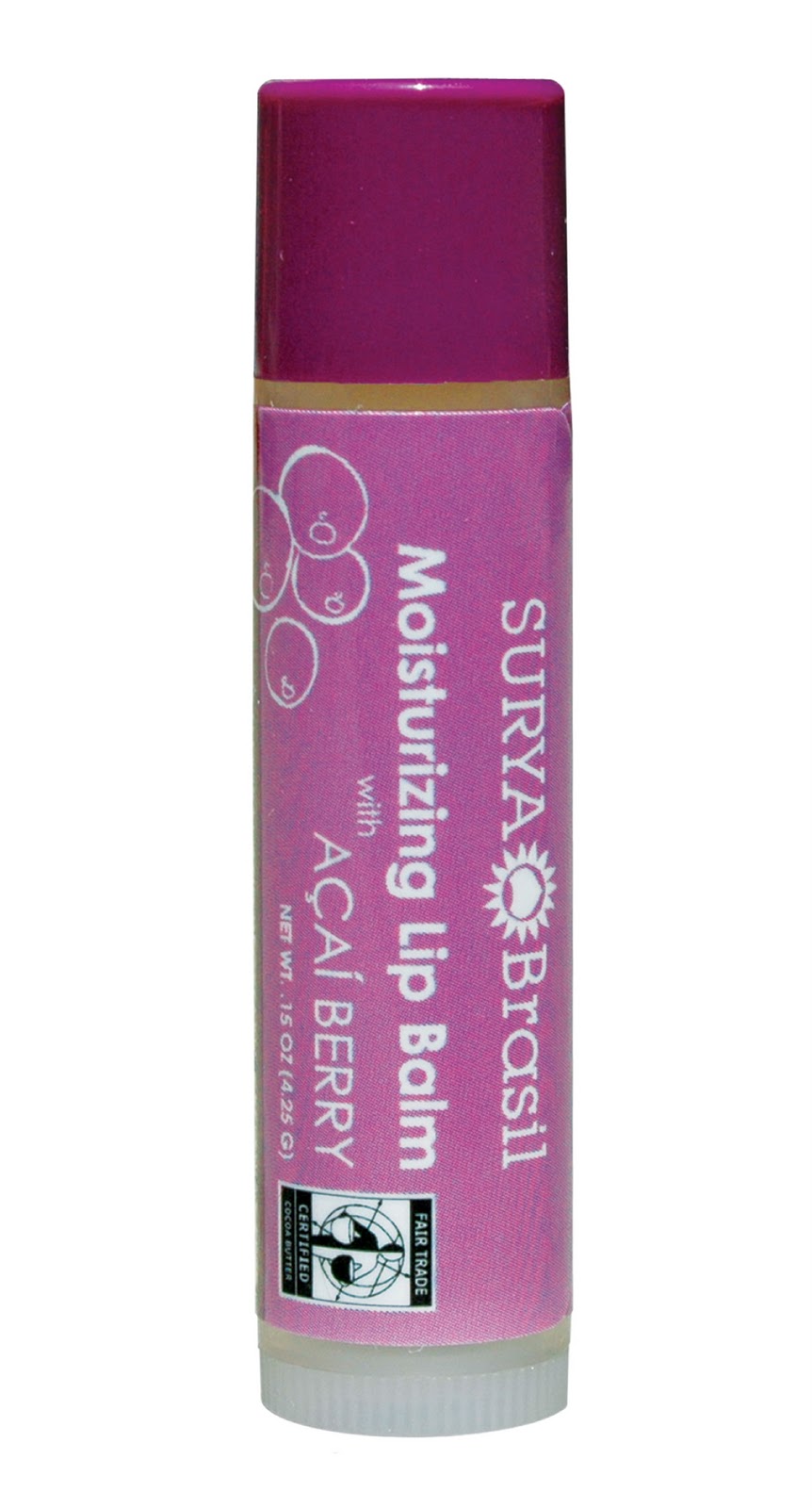 Baume lèvres Baies d'Açaï ©Surya Brasil