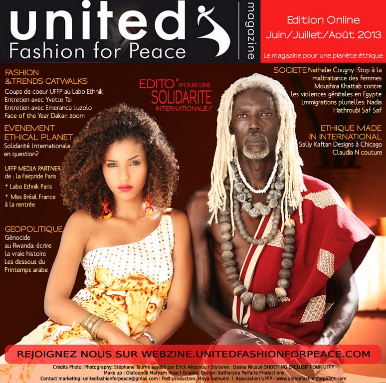 COUVERTURE AFRIQUE UFFP WEBZINE JUIN JUILLET AOUT 2013