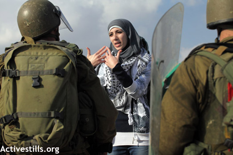 Demonstration against the occupation and settlements, Nabi Saleh, 25.11.3011