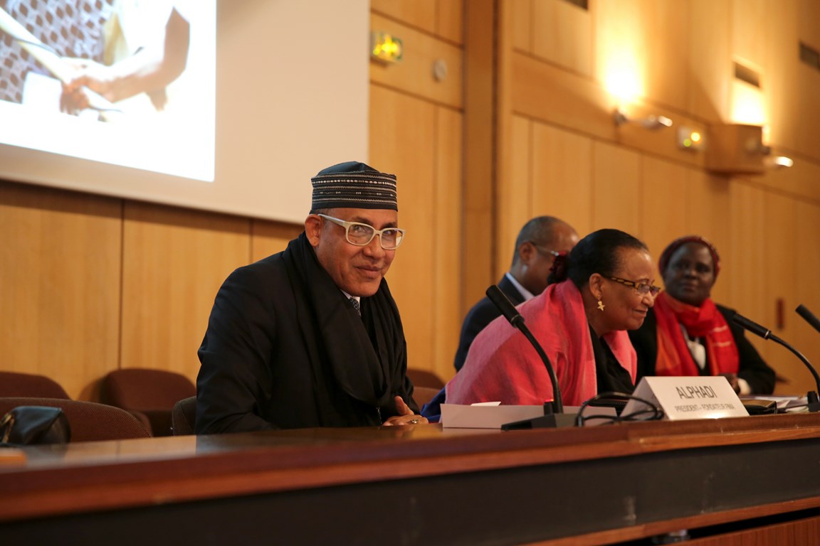 ALPHADI FIMA PRESS CONFERENCE AT UNESCO, PHOTO COURTESY OF UNITED FASHION FOR PEACE COPYRIGHT GABRIELLE BIRNHOLZ 9W5A1145 (Copier)