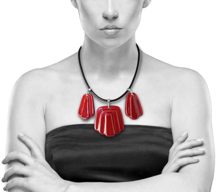 Adult pretty woman stylish portrait. Skin texture saved