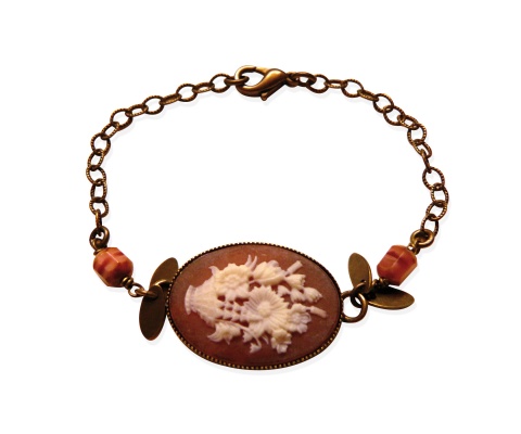 Bracelet-MISS SUGAR CANE-ICONOPRESS-BRACELET CORNALINE 34.00