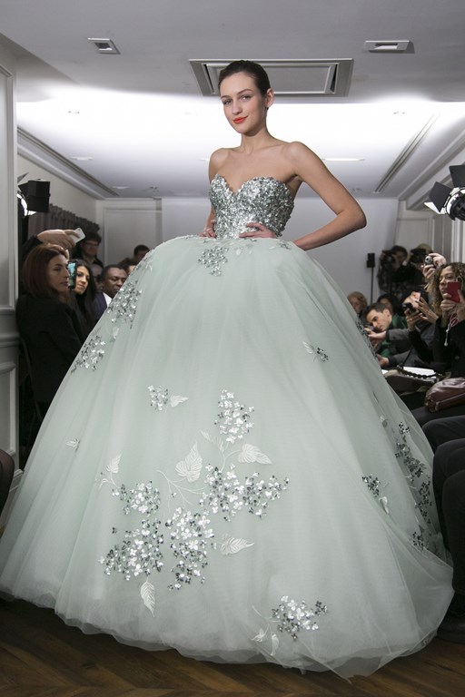 Tony Yaacoub fashion show in Paris, Couture Spring Summer 2014 collection