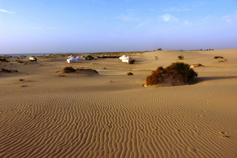 Nouakchott,Maure Bleu. (2) Photo Jacques Jany