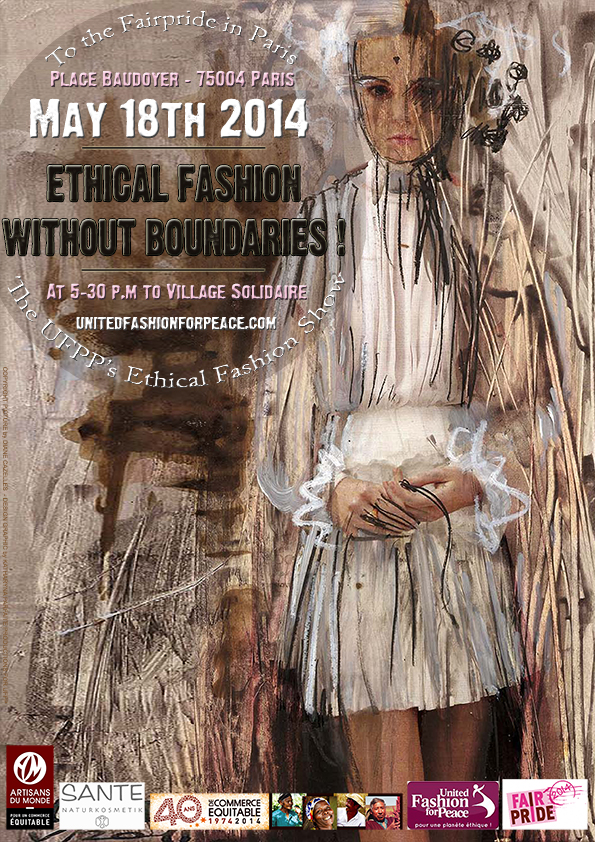 Webposter UFFP'S ETHICAL FASHION SHOW- FAIRPRIDE PARIS 2014