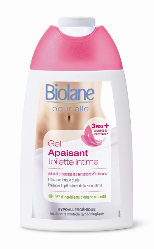 Gel Apaisant Biolane pour Elle - Nouveaute avril 2014 (Copier)
