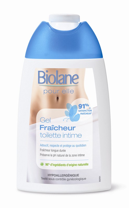 Gel Fraicheur Biolane pour Elle - Nouveaute avril 2014 (Copier)