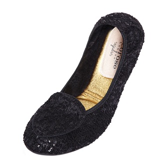 Perdita CRRB08 Black Sequinned