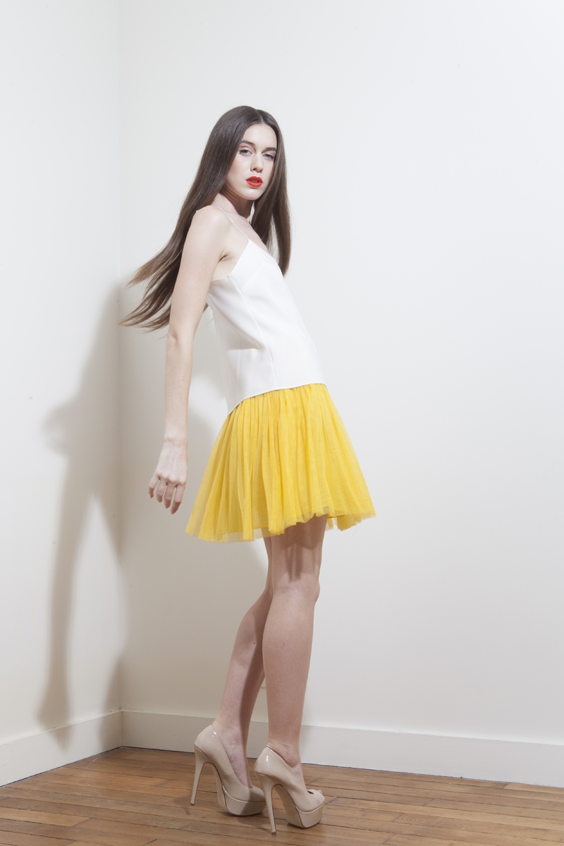 PE2015 Fatima Guerrout -Caraco Nina ivoire & jupe Suny -