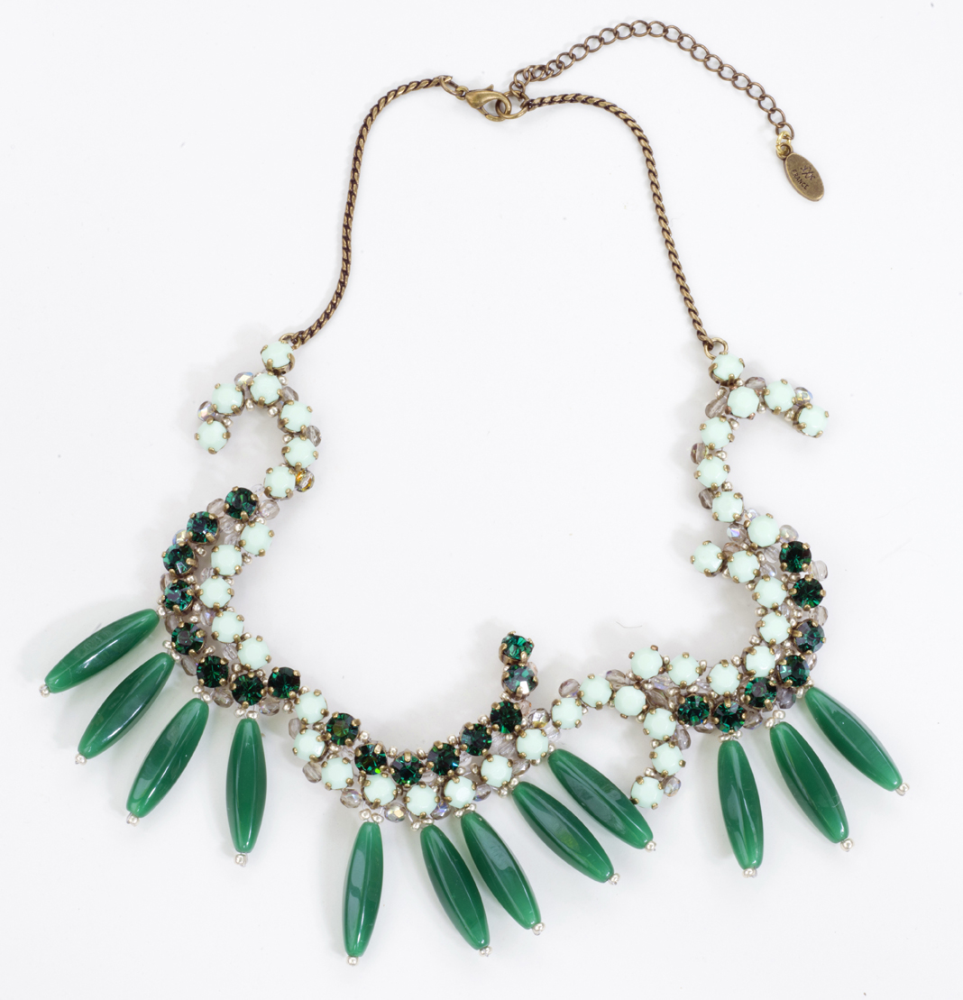 collier émeraude santa Barbara