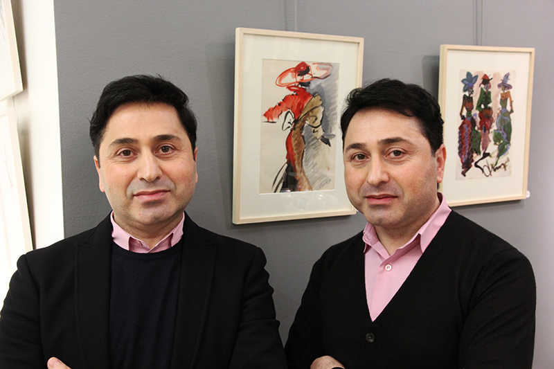 Guévork et Vartan Tarloyan à la galerie Jansem