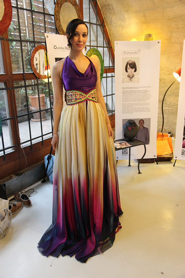 splendeurs Kabyles de Ouarda Helli créations Caravane Fashion for Freedom UFFP Ithemba au Viaduc des Arts photo Diane Cazelles UFFP productions