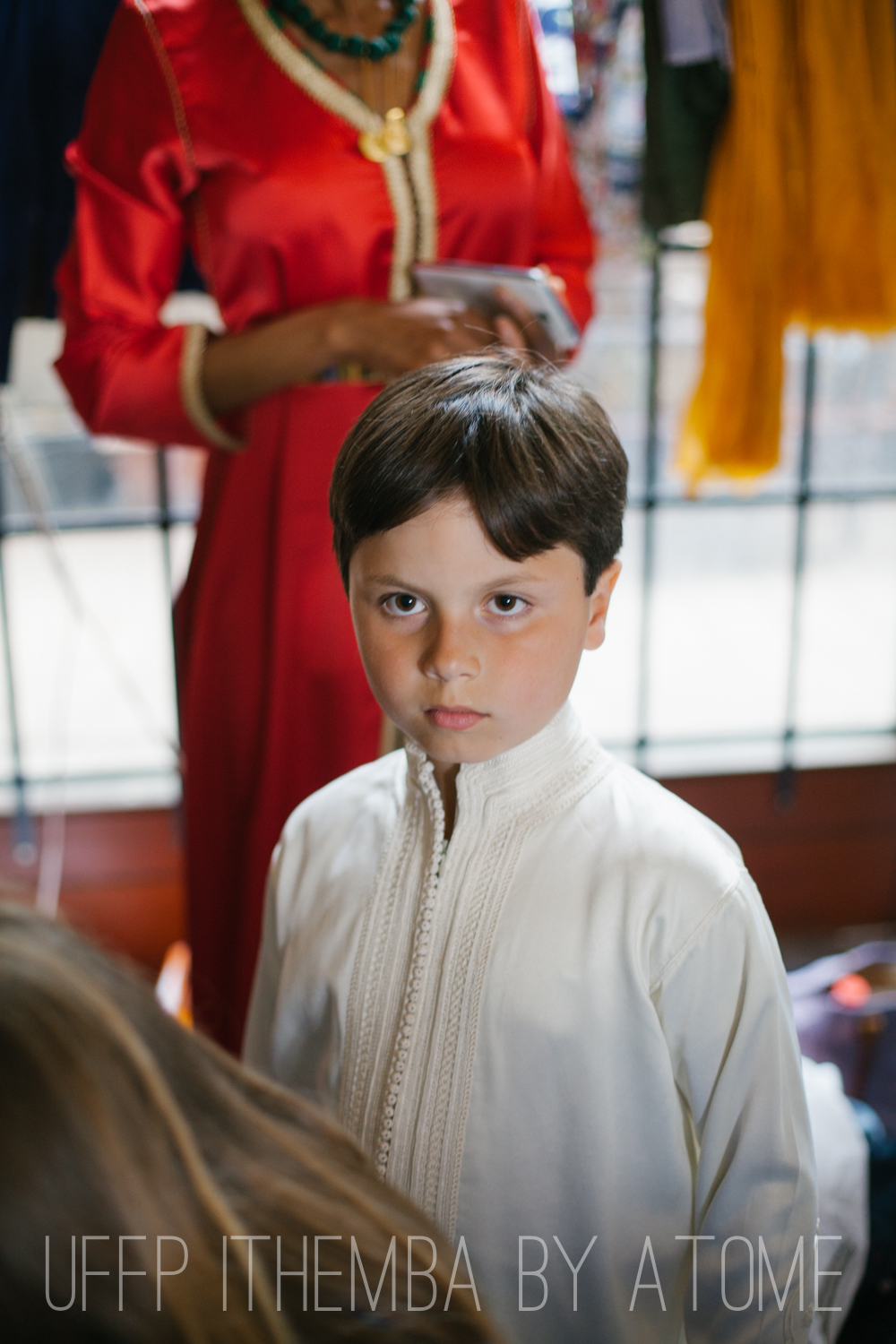 Elyas baby model porte Naima Abed Caftans