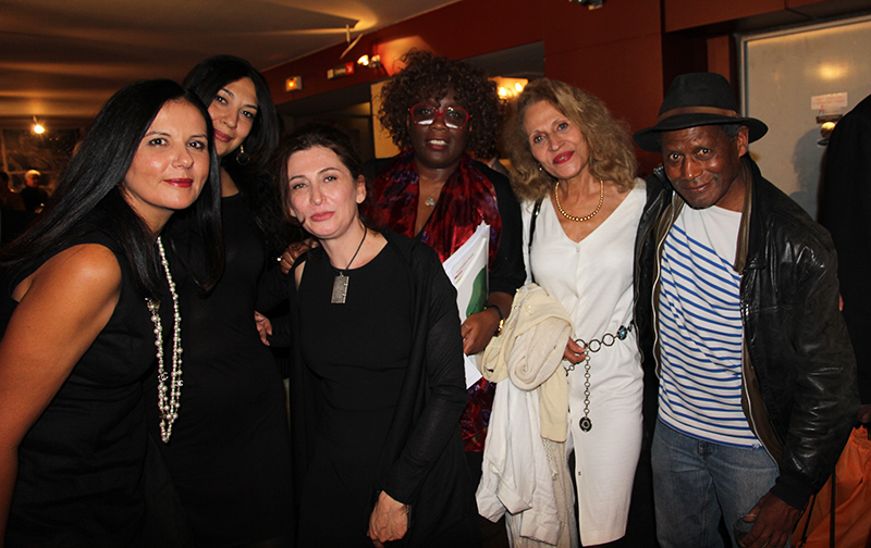 Soirée du Prix Senghor au Centre Wallonie Bruxelles dans le cadre du Salon la Plume Noire le 30 sept photo Diane Cazelles pour UFFP
