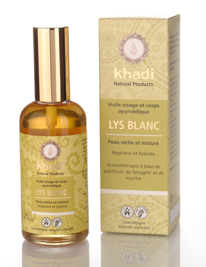 Khadi Huile Lys Blanc FR