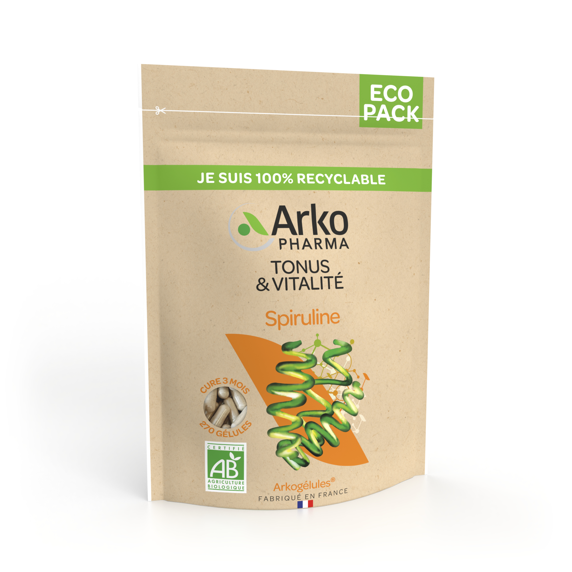 61692 Doypack AKG spiruline-face