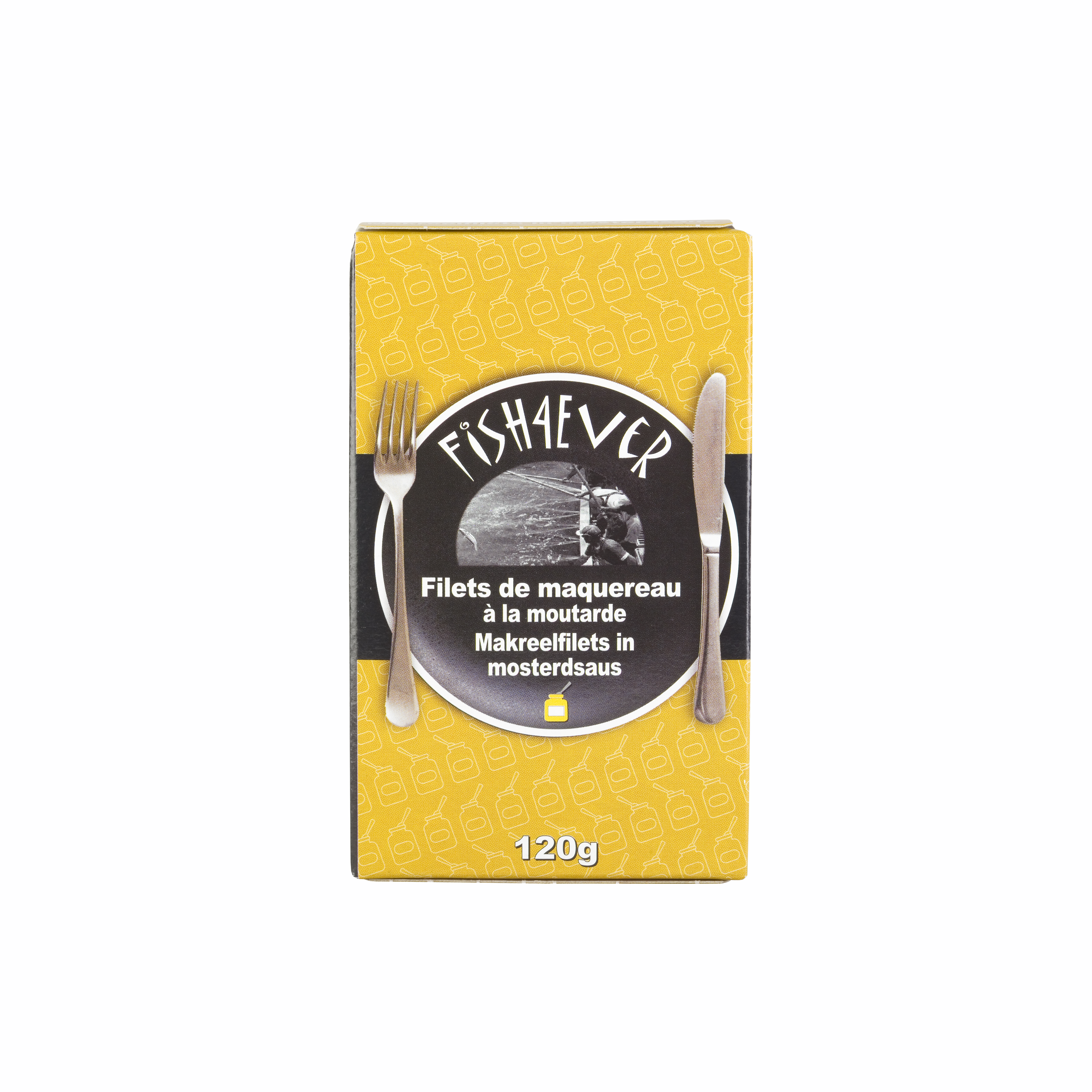 FE303 - FiletsdeMaquereauxAlaMoutarde120gm