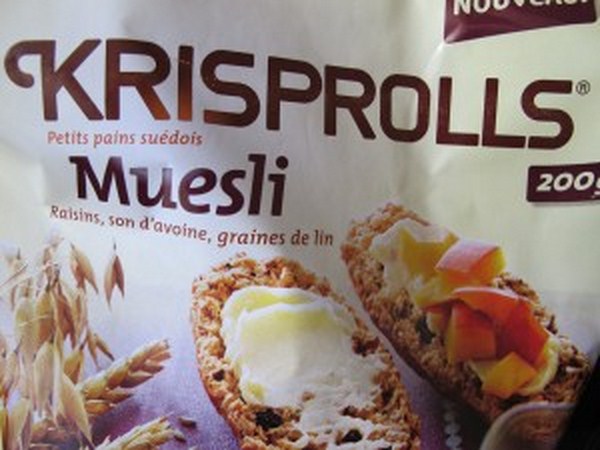 Des Krisprolls au Muesli