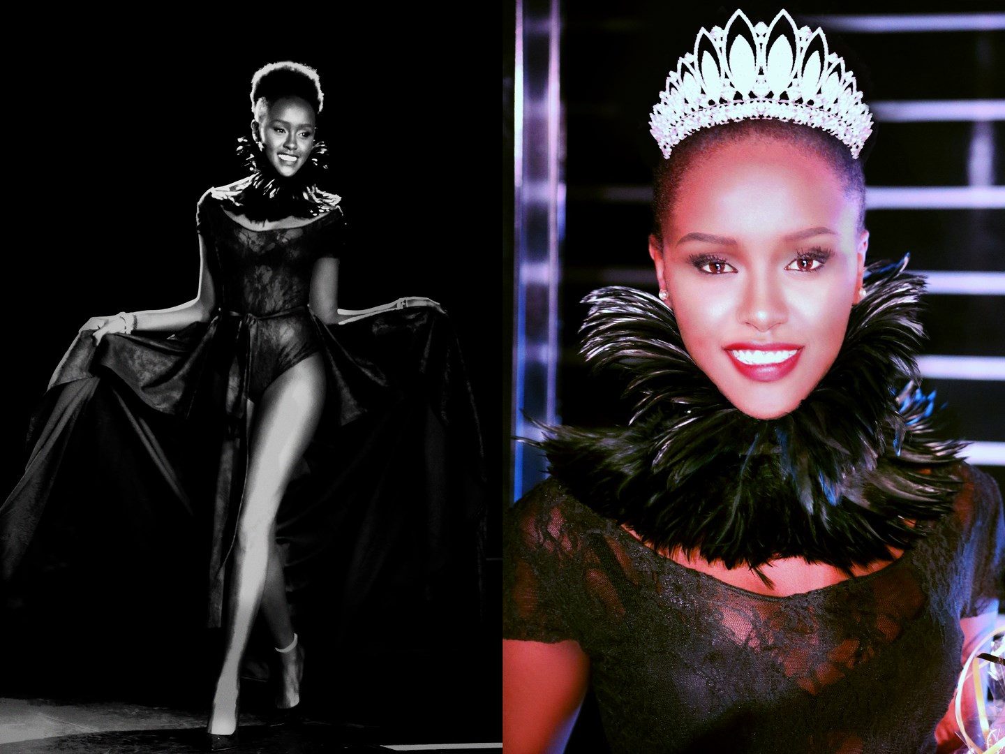 MISS EAST AFRICA FRANCE is from Kenya this year
